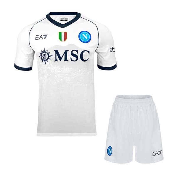 Camiseta Napoli Segunda equipo Niño 2023-24